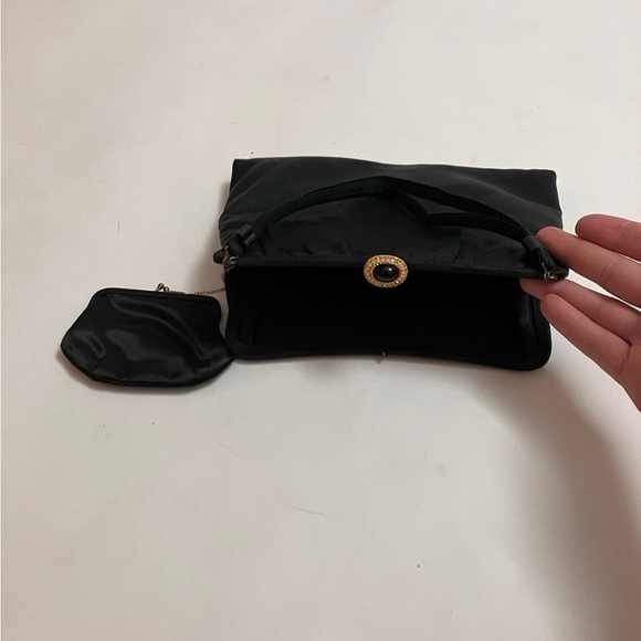 VINTAGE HARRY LEVINE “pure silk” handbag - Picture 4 of 9